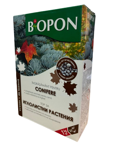 Ingrasamant CONIFERE toamna BioPon, 1 kg